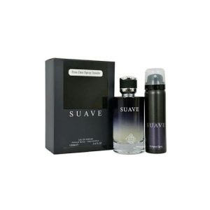 دیور ساواج فراگرنس ورد سوآو با اسپری Fragrance World Suave + Spray - Dior Sauvage