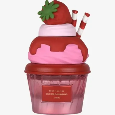 گیو می گورماند بری آن تاپ لطافه  Lattafa Give Me Gourmand Berry on top